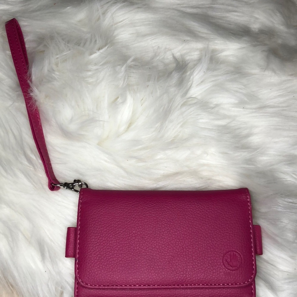 A phone and wallet holder